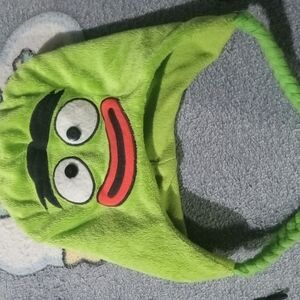 Green Kids Cartoon Hat